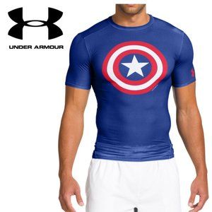 t shirt under armour captain america